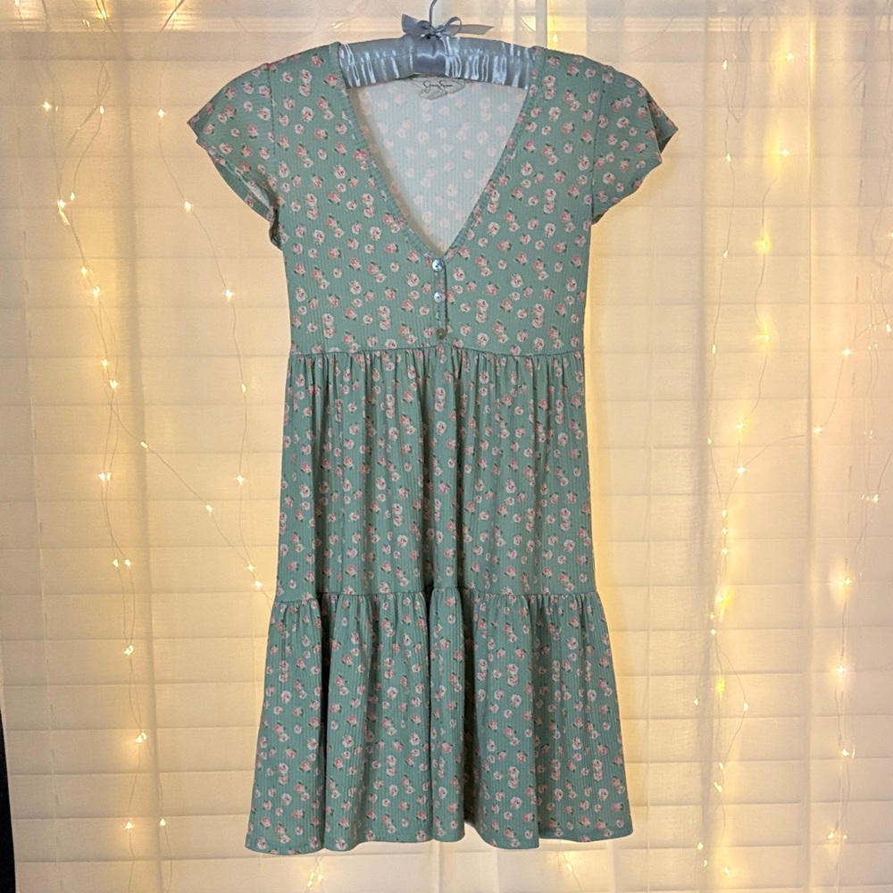 Jessica Simpson Pastel Striped XS Top